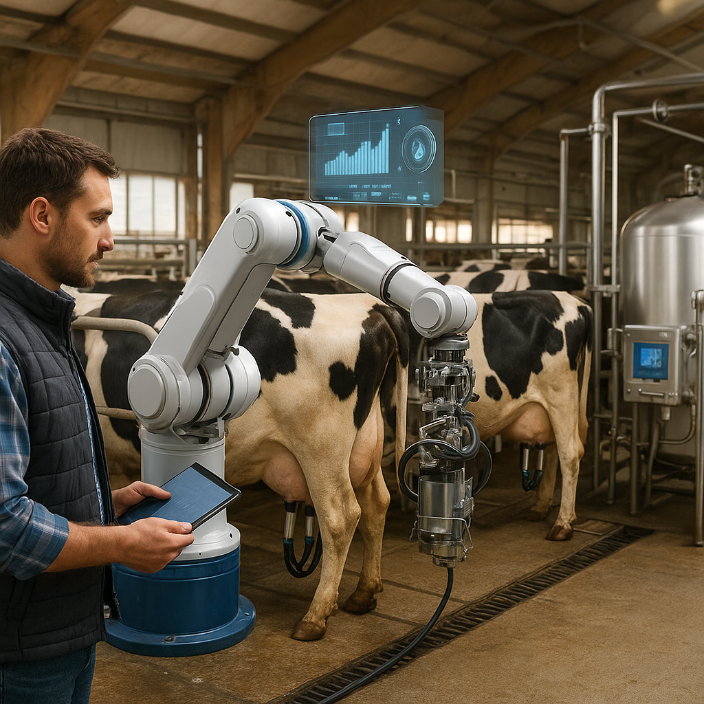 Jakie technologie zmieniają produkcję mleczną