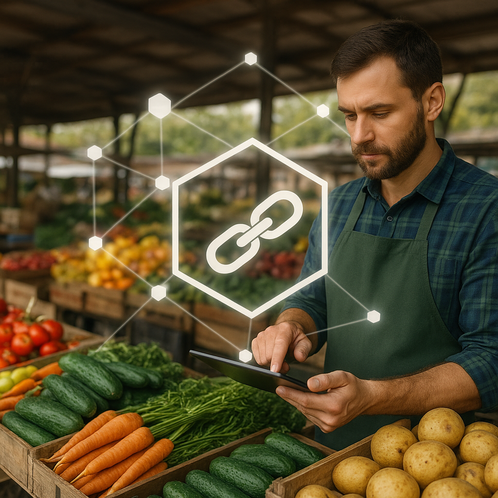 Jak technologia blockchain może wspierać rynek żywności