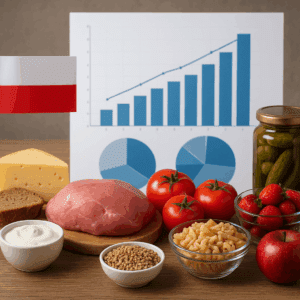 Analiza eksportu polskiej żywności w 2025 roku