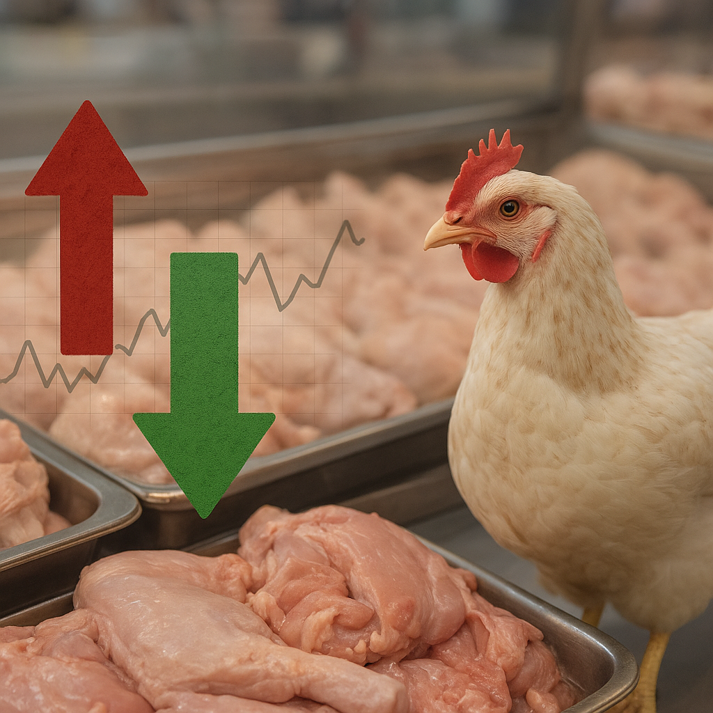 Sytuacja na rynku drobiu – wzrosty czy spadki