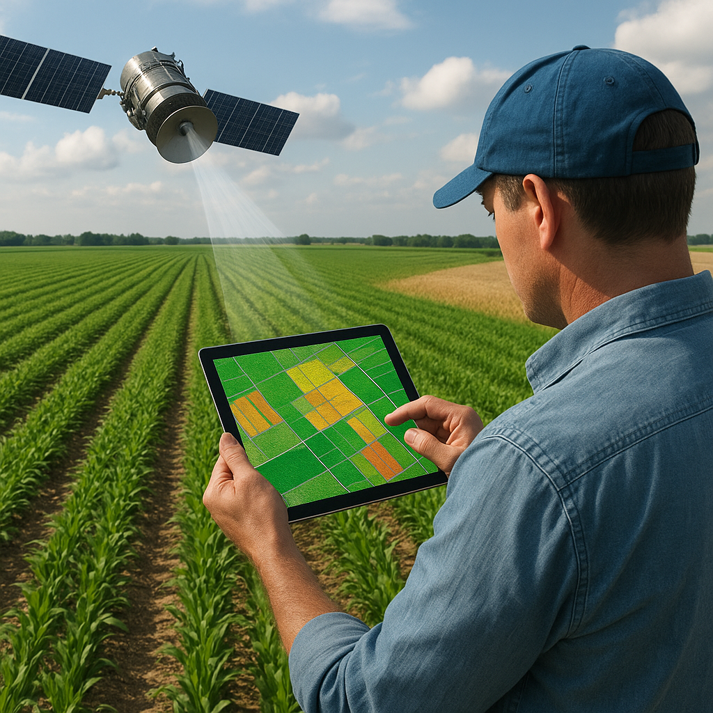 Jak dane satelitarne wspierają analizę rynków rolnych