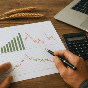 Prognozy plonów a zmienność cen