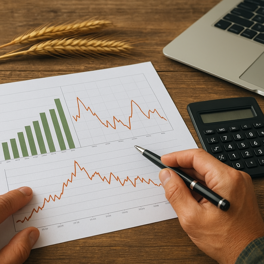 Prognozy plonów a zmienność cen