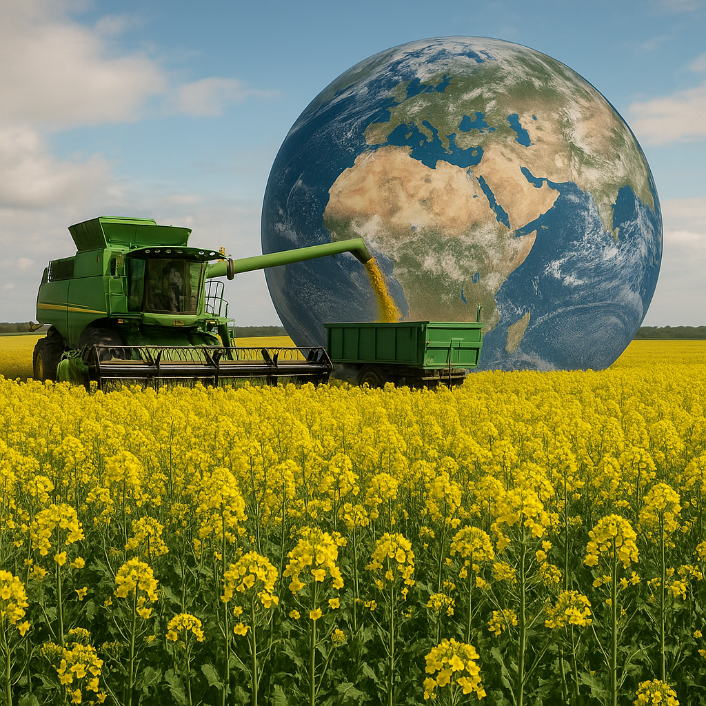 Rynek rzepaku a globalna produkcja olejów roślinnych