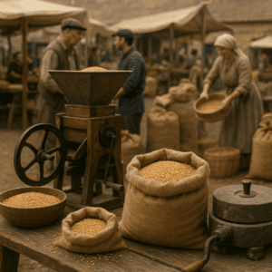 Rynek młyna i przemiału zbóż