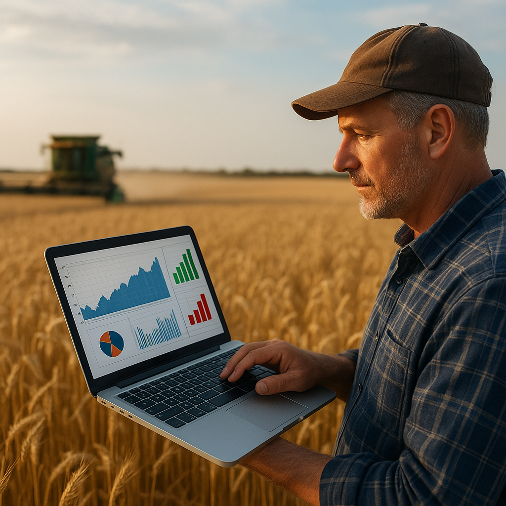 Jak rolnicy mogą analizować dane rynkowe