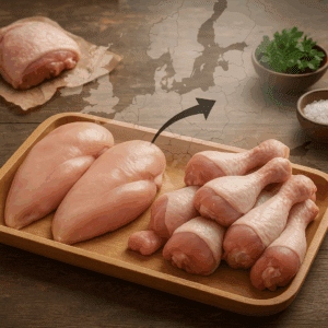 Polski eksport mięsa drobiowego – kierunki i trendy