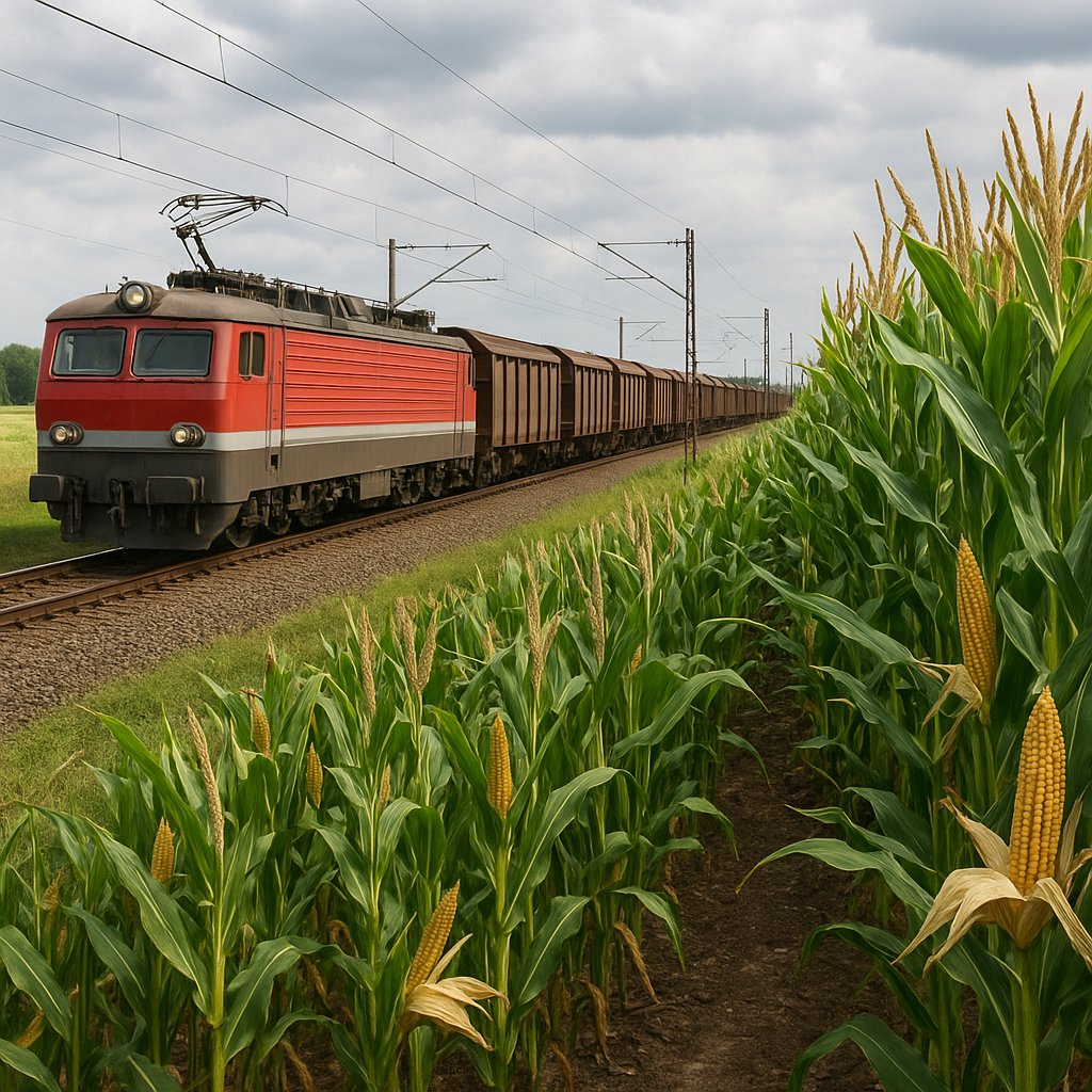 Wpływ transportu kolejowego na handel płodami rolnymi