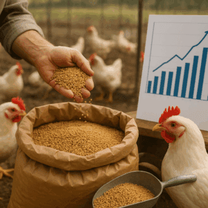 Rynek pasz dla drobiu – trendy i ceny