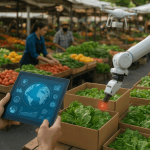Wpływ nowych technologii na łańcuch dostaw żywności