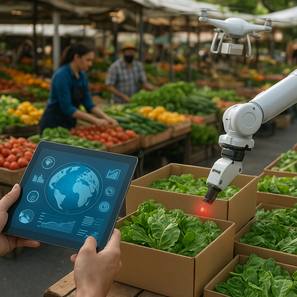 Wpływ nowych technologii na łańcuch dostaw żywności