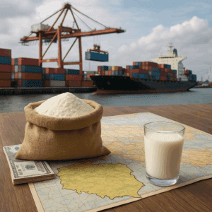 Handel międzynarodowy mlekiem w proszku – wpływ na Polskę