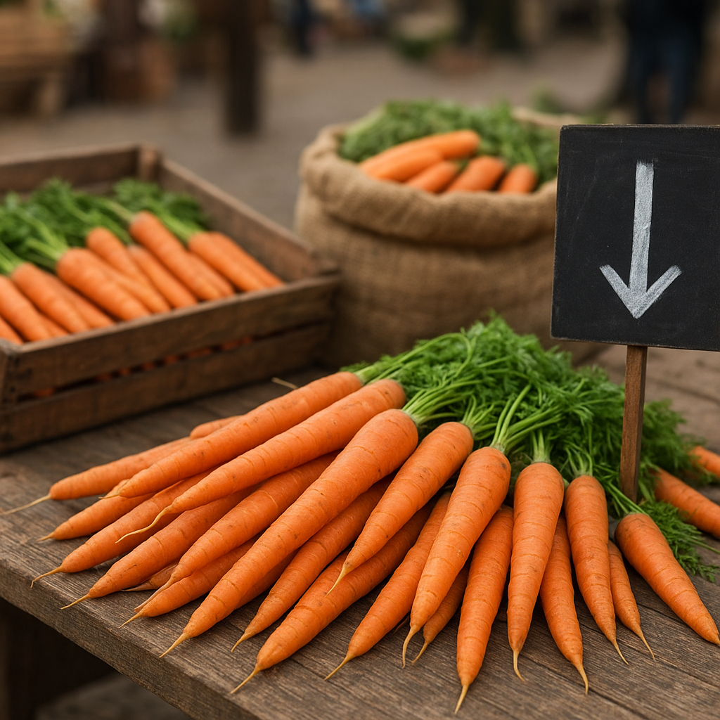 Rynek marchwi – zwiększona podaż a ceny